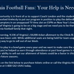 Virginia Fans Not Too Peachy About the Chick-fil-A Bowl