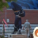 The First Heisman Statue is in Place, but who is it?