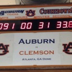 Auburn's "Countdown to Clemson" is a Little Ahead
