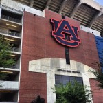 Blue Tiger Stripe Curtains Removed from Jordan-Hare