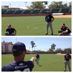 "Omaha" on Auburn Baseball Practice Jerseys
