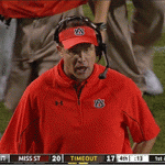 Gus Malzahn Goes All "Come on, man!" to Refs Before Game-Winning Pass