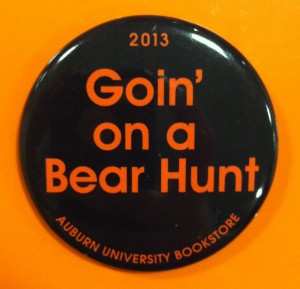 Ole Miss Gameday Button: Goin' On A Bear Hunt