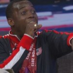 Bo Jackson and Arsenio Hall Surprise Paralympic Runner