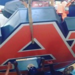 Giant Logo Going Up in Auburn Arena