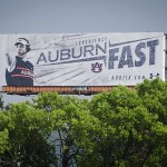 Auburn Fast Billboards Quickly Going Up