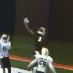 Duke Williams Makes Spinning One-Handed Catch at Practice