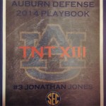 The Cover of the 2014 Playbooks Features Team Motto: TNT XIII