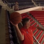Bruce Pearl & Legendary Shots in Auburn Arena