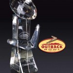 The New 2015 Outback Bowl Trophy
