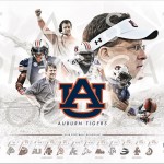 The 2015 Auburn Football Schedule Poster