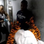 Aubie's April Fools Day Elevator Prank