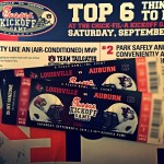 The 2015 Chick-Fil-A Kickoff Game Ticket