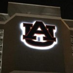 Lighting Added to Logo on Auburn's Video Board