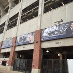 New Banners on East Side of Jordan-Hare Stadium