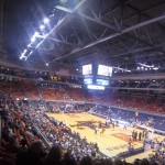 Vlogling Tigers and Cowboys Playing Basketball