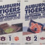 The 2016 Auburn Football Season Tickets