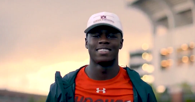 Shedrick Jackson (Bo's nephew) Commits to Auburn in Awesome Video