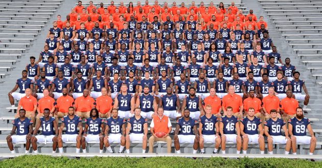 The 2017 Auburn Football Team Picture