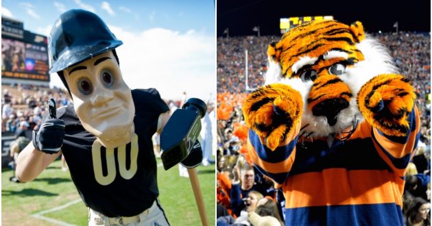 Top 10 Bowl Game Mascot Matchups