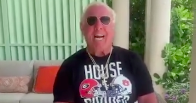 Ric Flair Now Living in a House Divided (UGA/AU)